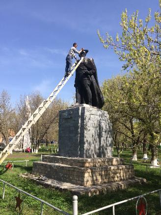 Уборка парковой зоны